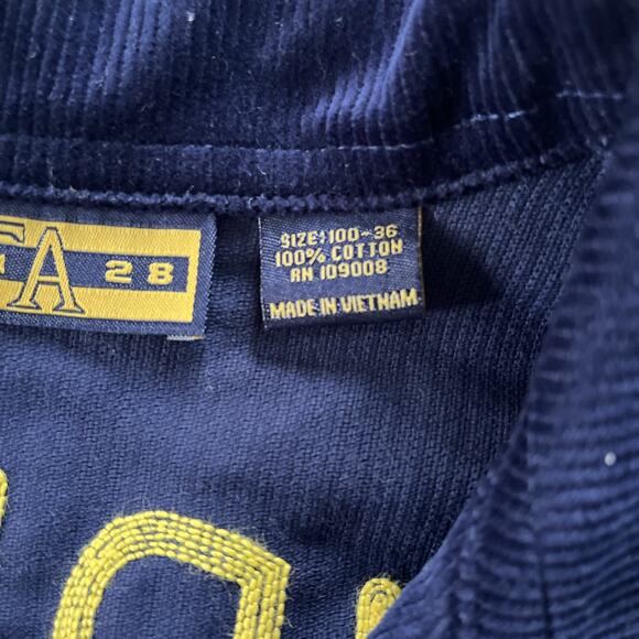 Vintage 1928 FFA Agricultural Corduroy Jacket Indiana Randolph Central Sz 36(M) - Picture 5 of 16